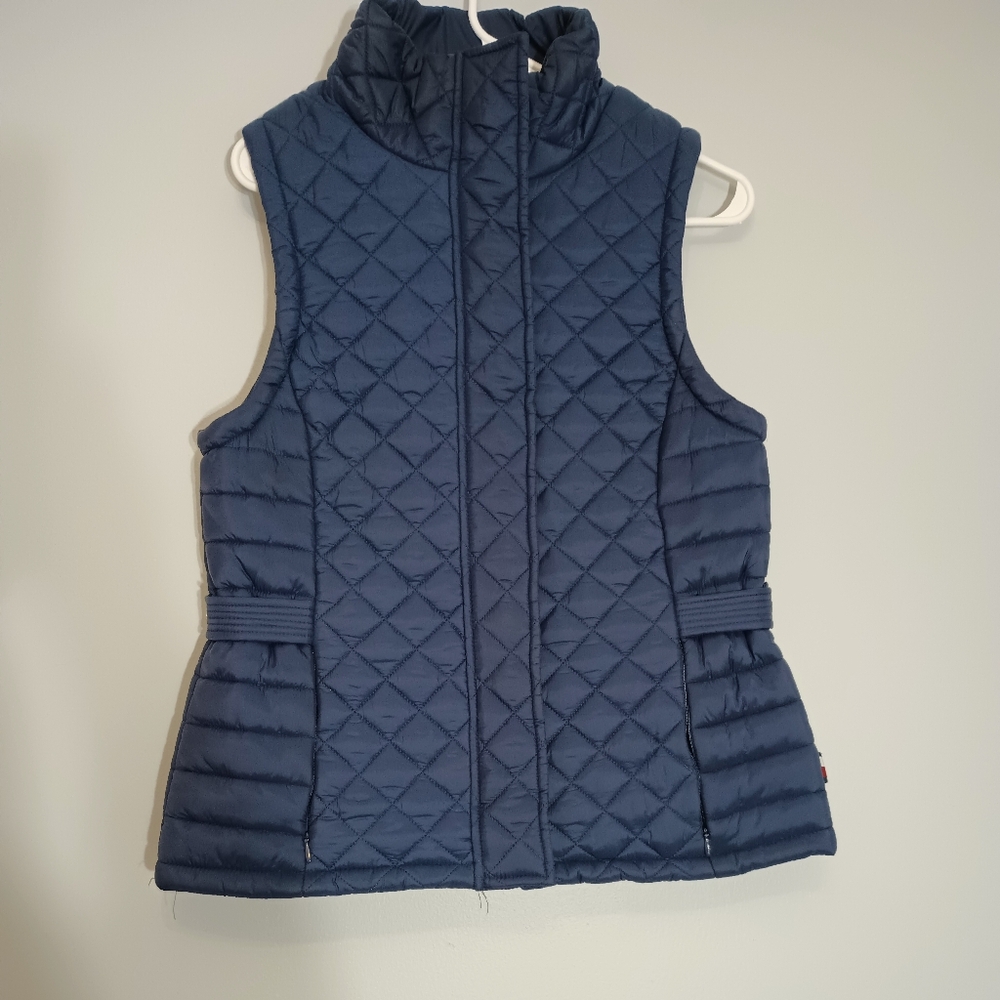 Tommy Hilfiger Quilted Blue Vest S‎